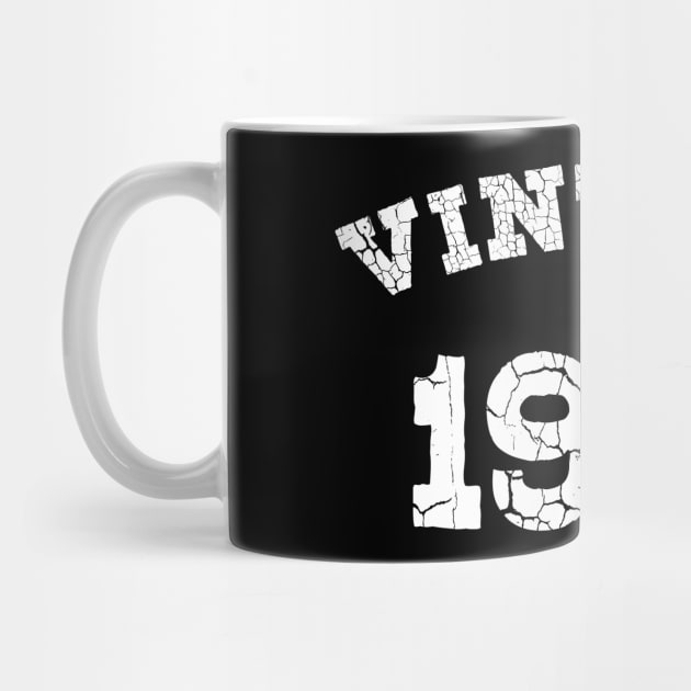 50th Birthday Aniversary Vinatage by HiDearPrint